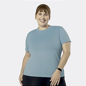 CAMISETA FEMININA PLUS SIZE - FITNESS