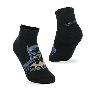 MEIA INFANTIL CANO BAIXO - BATMAN
