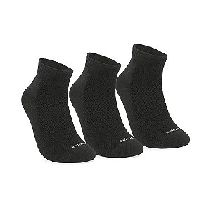 MEIA ESPORTIVA CANO CURTO KIT 3 PARES