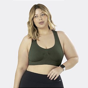 TOP NADADOR SEM COSTURA - PLUS SIZE
