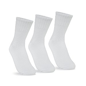 MEIA JUVENIL - KIT 3 PARES