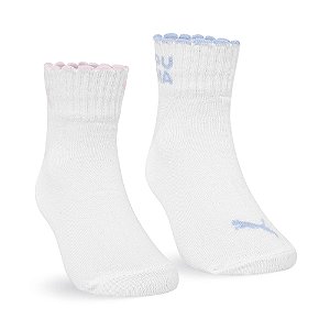 MEIA CANO BAIXO INFANTIL - KIT 2 PARES