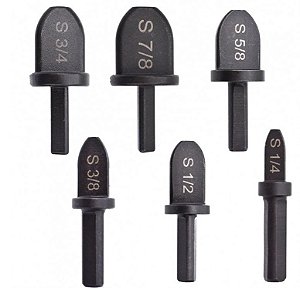 Kit Alargador Expansor De Tubo De Cobre Ar Condicionado - 6 Peças