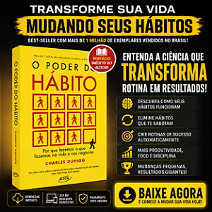 O Poder do Hábito – Charles Duhigg | eBook Completo em PDF + Leitura Imediata