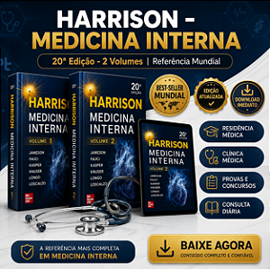 Ebook Medicina Interna Harrison 20ª Edição – 2 Volumes