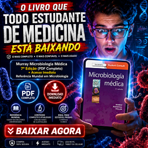 Murray Microbiologia Médica 7ª Edição (PDF Completo) + Acesso Imediato | Referência Mundial em Microbiologia
