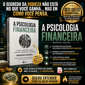 A Psicologia Financeira – Morgan Housel | Ebook Completo em PDF