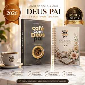 Café com Deus Pai 2026 (Ebook Oficial) + Caderno de Estudos GRÁTIS – Devocional Diário Completo