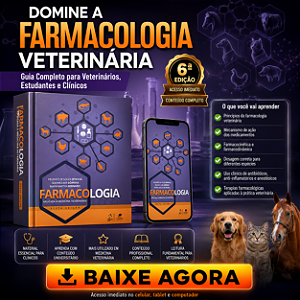 Farmacologia Aplicada à Medicina Veterinária – Guia Completo para Veterinários, Estudantes e Clínicos | eBook PDF
