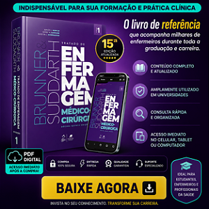 Ebook Brunner & Suddarth Tratado de Enfermagem Médico-Cirúrgica 15ª Edição | PDF Digital Completo