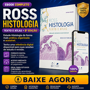 Ebook Ross Histologia – Texto e Atlas 8ª Edição PDF | Estudo Completo de Histologia