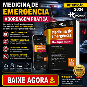 Medicina de Emergência – Abordagem Prática | 18ª Edição 2024 – HCFMUSP | E-book Digital