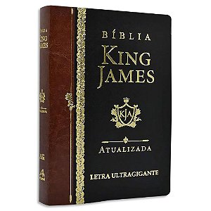 Bíblia King James Atualizada Letra Ultra Gigante