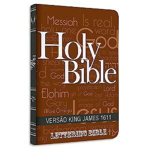 BKJ 1611 Ultra Fina Lettering Bible Holy Bible