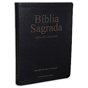 Bíblia Letra Extra Gigante Preta