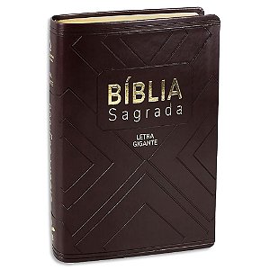 Bíblia Letra Gigante NAA Marrom