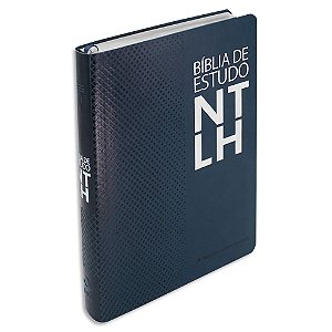 Bíblia de Estudo NTLH capa Azul