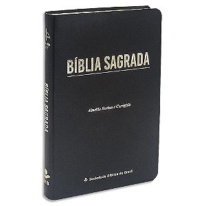 Bíblia ARC Média capa Preta