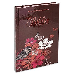 Bíblia ARC Capa Dura Flores