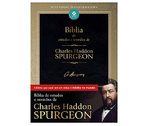 Bíblia de Estudo e Sermões Charles Spurgeon