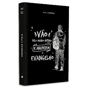 Bíblia ARC capa Vão Pelo Mundo Inteiro