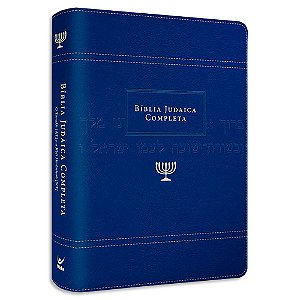 Bíblia Judaica Completa capa Azul