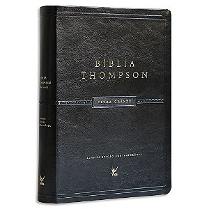 Bíblia Thompson Letras Grandes Preta