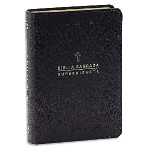 Bíblia NAA Letra SuperGigante capa Preta