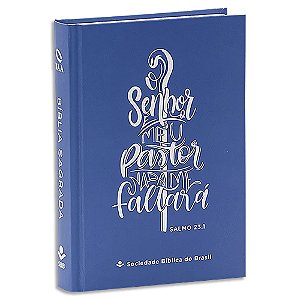 Bíblia Sagrada NAA Letra Maior capa dura O Senhor é o Meu Pastor