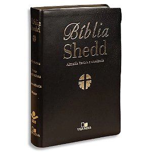 Bíblia Shedd ARA Letra Normal Capa Preta