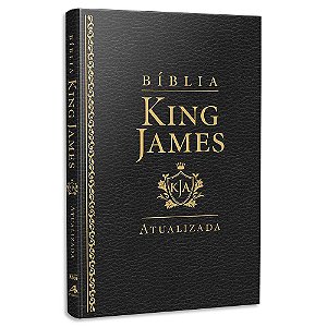 Bíblia King James Atualizada Slim Preta