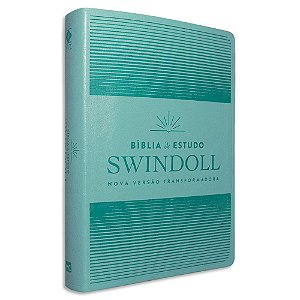 Bíblia de Estudo Swindoll NVT Acqua