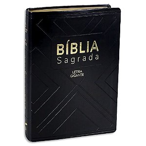 Bíblia Nova Almeida Atualizada Letra Gigante Preta