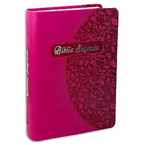 Bíblia Feminina Letra Grande NTLH Pink