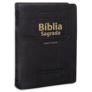 Bíblia Sagrada Letra Grande Revista e Atualizada Preta