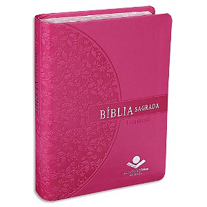 Bíblia Sagrada Feminina Letra Grande Pink