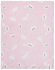 Cobertor De Microfibra Papi Baby Estampado 1,10M X 85Cm Contém 01 Un