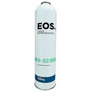 Gas refrigerante eos r134a cilindro 750gr EOS/VIX - GAS R134A (LATA750GR) ONU-3159 CL.RS. 2.2 EOS/VIX