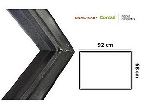 Gaxeta freezer consul cinza escuro 68x92cm W10367623