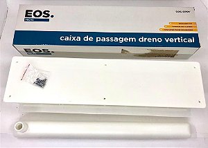 Caixa de passagem split 43X16X7 c/ tampa frontal  eos