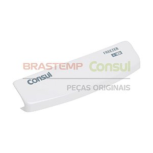 Puxador do freezer horizontal consul  CHA CHB branco  W10351678