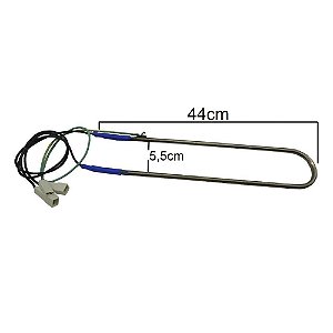 Resistencia de degelo cervejeira gelopar 860mm 250W 127V 009103.01