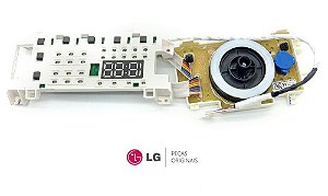 Placa eletronica display lavadora LG  10KG EBR33119146 EBR31437531