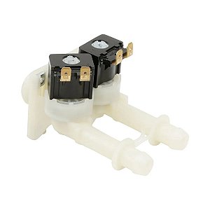 Válvula de Entrada de Agua 220v Lavadora Brastemp - W11245250 BWK12A9 BWK12B9B BWK13A9 BWR12A9  BWF15AB BWK12AB BWK14AB