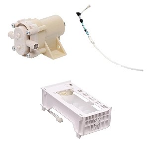 Kit Fabricador De Gelo 127v Refrigerador Brastemp BRN80 GRO80 BRO80 BRV80 W11509192