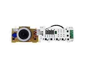 Placa do display Lavadora LG CV5010WG4, CV5010WG4A, CV5011TS4 - EBR33119163  EBR87419853