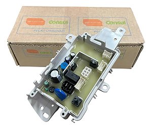 Placa de Controle 127v Lavadora Brastemp W11796525 BWK12A9 BWK12AB BWK12B9