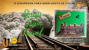 Scrapbook Train Travel (Scrapbbok para viagens)