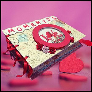 Álbum de fotos personalizado Momentos Love