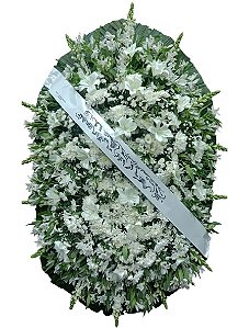Coroa de Flores Celestial Branca